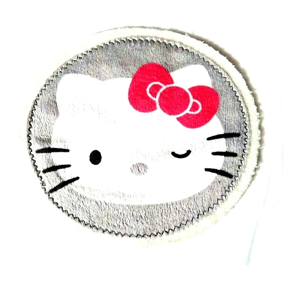 NEW Lot of 2 Hello Kitty Patches/Emblems/Appliqués! 5.25". Pink, Gray. Sew-On - Picture 5 of 10